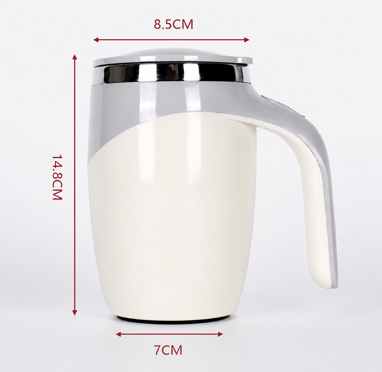 Taza mug mezclador pro - Mezcla tus bebidas en segundos