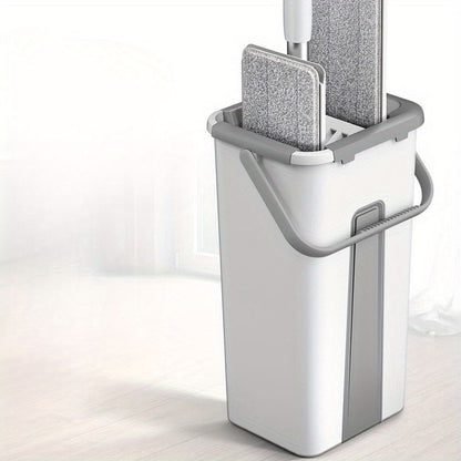 Trapeador Tela Microfibra con Exprimidor